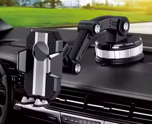 2026 Universal High Quality Waterproof Rotatable Retractable Gravity Car 360 Degree Adjustable Suction Cup Base Phone Holder - Product Image 2