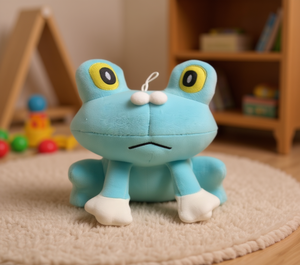 ตุ๊กตากบสีฟ้า 11 ซม. 30 ซม. ตุ๊กตาสัตว์นุ่มสำหรับเด็กอายุ 2 4 ปี ยูนิเซ็กส์ ไส้ใยฝ้าย PP - Product Image 2