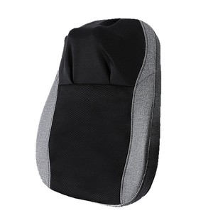 Coussin de massage 42x8x53cm pour le cou, le dos, la taille, les hanches et les jambes, avec fonction de minuterie, noir, bleu foncé, vert clair - Product Image 5