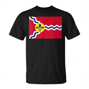 Camiseta Missourian con la bandera de St. Louis, camiseta promocional STL St. Louisan - Product Image 2