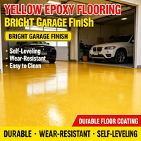 Revêtement auto-nivelant en résine époxy multicolore antidérapant avec sable coloré pour diverses applications, application par truelle
