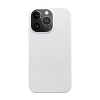 Antichoc PC + TPU Mobile Smartphone Blancs 3d Sublimation Téléphone Cas Bricolage Motif Personnalisé Couverture pour Iphone 14 15 16 17 Pro Max