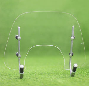 Pièces modifiées pour motos bon marché personnalisées Mini <span class=keywords><strong>pare</strong></span>-<span class=keywords><strong>brise</strong></span> transparent coupe-vent déflecteur d'air pour scooter Vespa Sprint 150 - Product Image 3