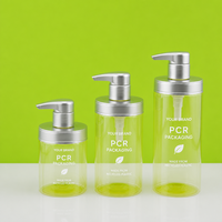 Nouvelle lotion pour le corps 380ml 420ml 530ml distributeur de pompe de gel douche PET bain moussant bouteille de shampooing en plastique 12oz 14oz 18oz