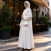 Robe de soirée Zaynab pour femme musulmane, longue, tendance, abayas ouvertes, modestes, style Dubaï moderne, jalabiya, robe de soirée