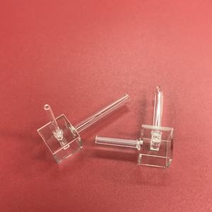 Cellule en verre rectangulaire pour fluorimètre, chemin optique standard 10 mm, 3,5 ml, avec joint gradué - Product Image 3