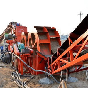 Machine à laver le sable à haute efficacité avec cuve rotative pour le nettoyage du sable de rivière et du gravier, capacité de 50 à 800 t/h - Product Image 6