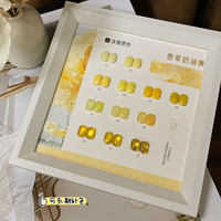 ZRKGEL TPO HEMA Free Highly Pigmented 12 Color Cruelty Free Long Lasting Soak Off Yellow Gel Nail Polish Set Quick Self Leveling