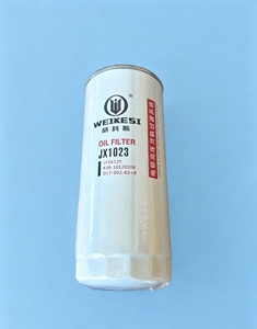Filtre à huile OEM JX1023 LF16329 D17-002-02+B, filtre à huile à visser pour moteur de camion lourd, pièces détachées pour machines de construction - Product Image 1