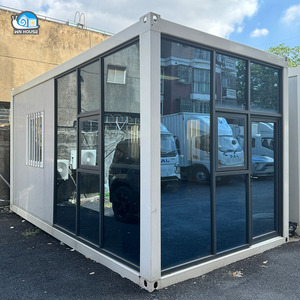 Custom <span class=keywords><strong>Hotel</strong></span> Living Escritório Recipiente De Férias Escola Casa Pré-fabricada Guest Room Pré-fabricada Flatbed Container House - Product Image 1