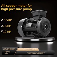 Moteur asynchrone triphasé à arbre interne 55 KW/75 CV à fil de cuivre pour machine de nettoyage haute pression - Offre Spéciale