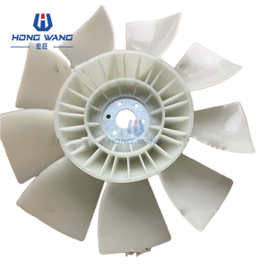 Aspas de Ventilador de Refrigeración para Motor Komatsu, Pieza 600-625-7620 para Motores 6D95 6D102, Excavadoras PC200-5 PC200-6 PC220-6 PC200-8 PC270-8 - Product Image 2