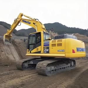 Excavadora Usada Komatsu PC210 de Japón, 21 Toneladas, Hidráulica, Modelo 2023, Cucharón de 1.2m, Buen Estado, Componentes Principales: Bomba y Motor - Product Image 5
