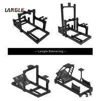 Nouveau design en alliage d'aluminium noir argenté anodisé 40160 profilé d'extrusion d'aluminium pour simulateur Cockpit SIM