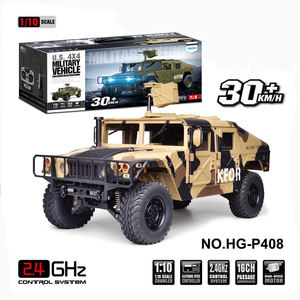 Lehoo Speelgoed P408 1/10 Rc Metalen Militaire Vrachtwagen 4wd Elektrisch Off-Road Voertuig Met Deskundige Afstandsbediening En 100M Bereik - Product Image 6