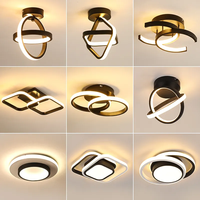 Meilleure Vente Moderne Lampe Plafonnier LED en Fer, Petite, pour Escalier, Couloir, Allée, Hall, Vestiaire et Entrée, Décoration Maison