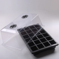 Oem PVC Écologique Plante Hydroponique Propagateur Pépinière Plug Propagation Démarreur Semis Culture Pot Plateaux
