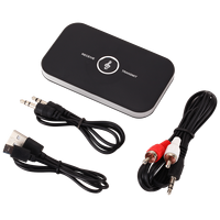 Émetteur-récepteur audio 2-en-1 5.0, adaptateur audio sans fil avec AUX 3,5 mm et RCA pour TV, PC, écouteurs, enceintes