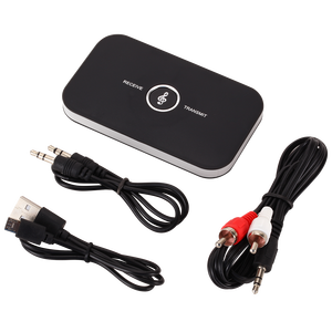Émetteur-récepteur audio <span class=keywords><strong>Bluetooth</strong></span> 5.0 2 en 1, adaptateur audio sans fil avec AUX 3,5 mm et RCA pour TV, PC, écouteurs, haut-parleurs - Product Image 3