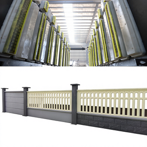 Máquina Automática para Fabricar Paneles de Valla de Hormigón Ligero, 20 Años de Experiencia en Fábrica, Soluciones Personalizadas con PLC, Caja de Cambios, Motor, Bomba y Rodamientos - Product Image 4