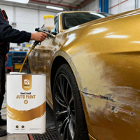 Vernis automobile haute performance à base d'or dur, revêtement liquide certifié écologique, peinture anti-corrosion pour carrosserie automobile