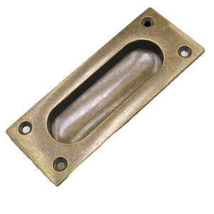 Furniture Handle Zinc Alloy Rectangle 93X46Mm Durable Cabinet Door Pull Industrial Style - Product Image 2