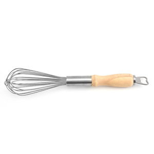 EVERSUN <span class=keywords><strong>Fouet</strong></span> à œufs en acier inoxydable 2-en-1 écologique <span class=keywords><strong>avec</strong></span> ouvre-bouteille, outil de <span class=keywords><strong>cuisine</strong></span> multifonctionnel - Product Image 3