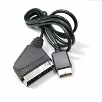 Câble audio-vidéo Scart RGB 1,8 m, accessoire filaire pour console de jeu PS2 PS3, câble Scart RGB, accessoires de jeu