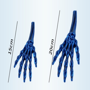 3D Printed Movable Joint Skeleton Claw Flexible Spooky Halloween Skeleton <b>Hand</b> Articulated Joints Human Skeleton Palm Model - Product Image 6