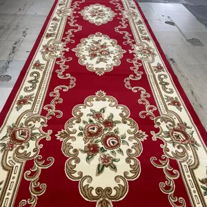 Tapete de oração muçulmano de parede a parede tapis de mesquita tapete macio para mesquita