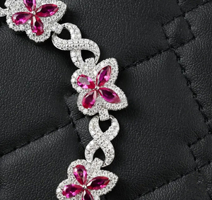 Elegant Moissanite Diamond Bracelet With Dazzling Shine Timeless Design Perfect For Romantic Gifts Anniversaries Birthdays - Product Image 5