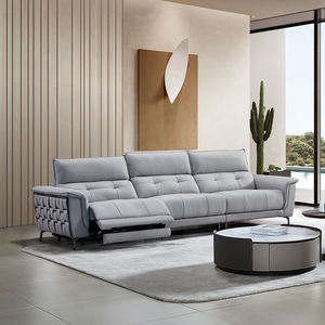 OKF Maßgefertigtes Wohnzimmermöbel 3-Sitzer Ledersofa Elektrisches Relaxsofa für Hotel und Apartment - Product Image 1