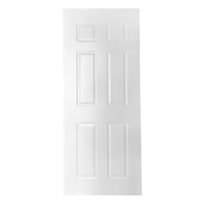 便宜的中密度纤维板HDF聚合物白色底漆门/室内建筑门皮/热卖中密度纤维板白色底漆门