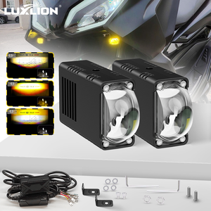 Phare LED de <span class=keywords><strong>moto</strong></span> et de voiture Luxlion T1Plus, <span class=keywords><strong>mini</strong></span> projecteur antibrouillard, accessoires généraux pour <span class=keywords><strong>moto</strong></span> - Product Image 2