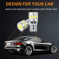 Ampoule LED T10 W5W 194 168 Canbus sans erreur 6500K Blanc pour éclairage intérieur de voiture, plafonnier, porte, coffre, plaque d'immatriculation - Vente en gros