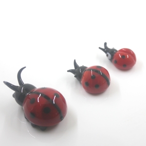 Bán buôn handmade bọ rùa và beettle figurine Murano lampwork Glass trang trí bộ sưu tập Nhà Máy Giá - Product Image 3