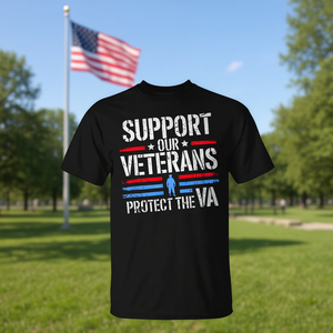T-shirt de soutien à nos anciens combattants pour la protection de la VA - Product Image 3