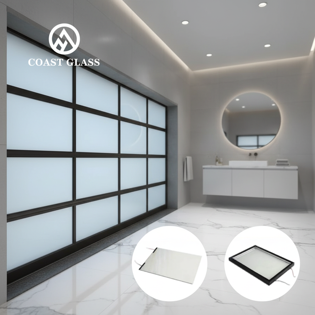 Smart Switchable Glass Manufacturer Intelligent Window Door Electrochromic Smart Glass PDLC Film Supplier