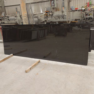 Dalles de marbre noir absolu de luxe TMZ Stone OEM ODM, polies, imperméables, modernes, pour sols intérieurs et extérieurs, cuisine - Product Image 1