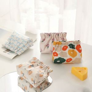 Mini porte-monnaie pour rouge à lèvres, trousse de maquillage mignonne, sacs de rangement imperméables à motifs imprimés, vente en gros, portable - Product Image 2