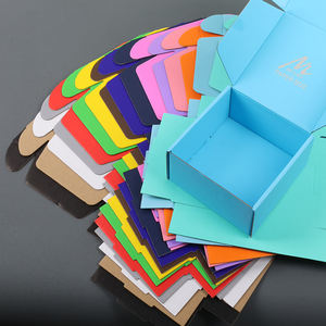 Scatola di cartone in cartone di cartone di carta per <span class=keywords><strong>scarpe</strong></span> e camicia di abbigliamento spedizione cassetta postale - Product Image 3