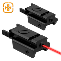 Focuhunter Outdoor Réglable Chasse Compact Rouge Laser Sight Pointeur Sight Avec Longue Distance pour 20mm Hunt Compact Optics