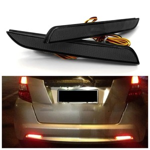 ไฟสะท้อนแสงกันชนหลังแบบ LED สำหรับ Honda Fit <span class=keywords><strong>Jazz</strong></span> 2010-2013 Odyssey 2015-2023 Insight Hybrid 10-12  ไฟตัดหมอกแบบดัดแปลง - Product Image 1