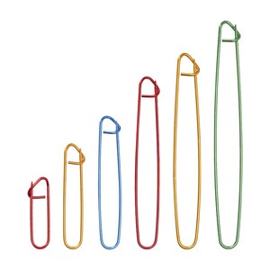 Juego de gancho de ganchillo de 25mm de estilo <span class=keywords><strong>Simple</strong></span>, soporte de puntada de hilo de aluminio de acero inoxidable, aguja de tejer, accesorio de costura para uso manual - Product Image 4