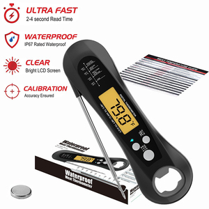 IP67 không thấm nước ngay lập tức đọc kỹ thuật số thịt thăm dò nhiệt kế ABS nhựa nhà bếp Nhiệt kế cho BBQ nấu ăn <span class=keywords><strong>OEM</strong></span> tùy chỉnh - Product Image 3