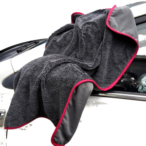 Serviettes <span class=keywords><strong>de</strong></span> nettoyage auto en microfibre torsadée à boucles – Séchage rapide, 600 g/m², chiffon absorbant pour lavage auto et protection <span class=keywords><strong>de</strong></span> la peinture - Product Image 1