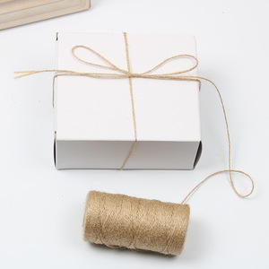 100% Natrual <span class=keywords><strong>Yarn</strong></span> 3-ply 꼬인 문자열 100m 200m 공 180m 코튼 코드 대마 사이 잘삼 원사 황마 꼬인 로프 꼬기