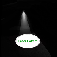 Lampe de porte de voiture Logo Led Ghost Projector Welcome Lamp pour Mercedes Benz C E GL GLA GLC GLE W176 W205 W213 Accessoires