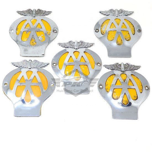 Vintage Metal Motoring Collectable <strong>Car</strong> Grille Automobile Association AA Emblem <strong>Badge</strong> for <strong>Uk</strong> Motor Club Member - Product Image 2