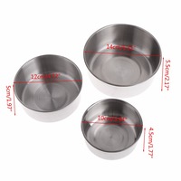 Mangeoires pour oiseaux, perruches en acier inoxydable avec bol d'alimentation, accessoire pour perruches, perroquet gris, perruches de cocktail